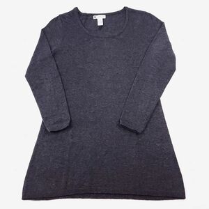 Dark Gray Long Sleeve Sweater Size Medium